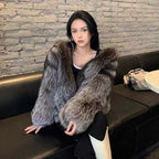 New Women's Korean Fur Coat