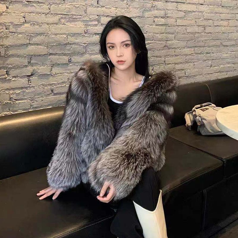 New Women's Korean Fur Coat