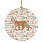 Devon Rex #3 Cat Christmas Ceramic Ornament