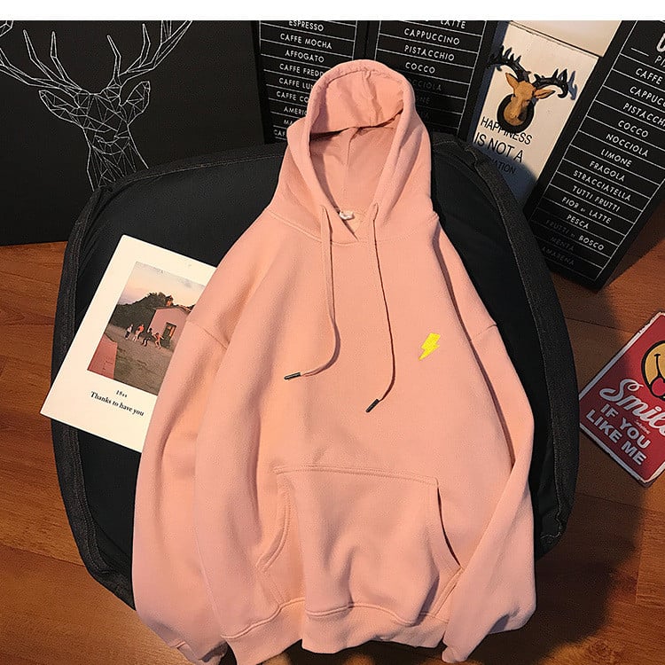 Hooded Casual Jacket Plus Size Couple Outfit