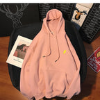 Hooded Casual Jacket Plus Size Couple Outfit