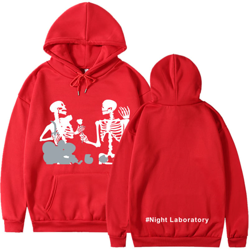 Korean Style Versatile Personality Hoodie for Night Lab | Streetwear