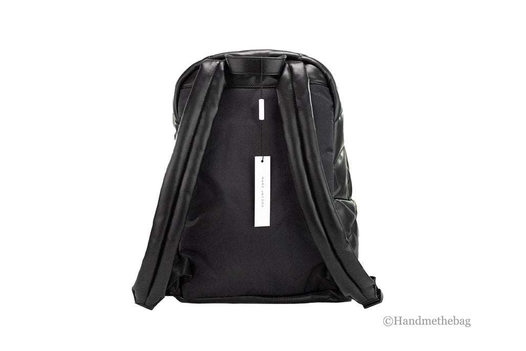 Marc Jacobs Moto Pillow Medium Black Quilted Backpack | Streetwear