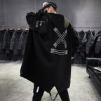 Mid-Length Plus Velvet Coat for Autumn and Winter