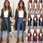 New Long-Sleeved Trench Coat for Autumn and Winter