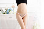 Women's Sexy Chain Lace T-Back Thong, Plus Size 6017