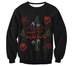 Women's Santa Claus Elk Long Sleeve Sweatshirt | Streetwear