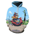 3D Printed Men's Oversized Hoodie Pullover (4XL) | Streetwear