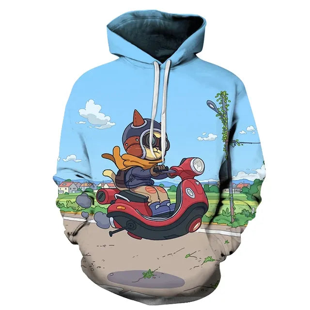 3D Printed Men's Oversized Hoodie Pullover (4XL) | Streetwear