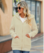 Casual Women's Long-Sleeved Hooded Jacket