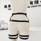 Handmade Gothic Punk Star Shaped Garter Belt for Women