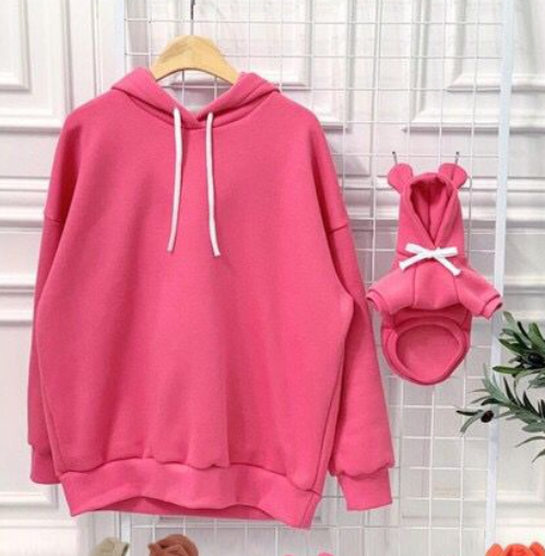 Cute Bear Ear Hooded Sweater for Parent and Child