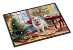 American Eskimo Christmas Cookies Doormat