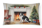Karelian Bear Dog Cozy Christmas Throw Pillow