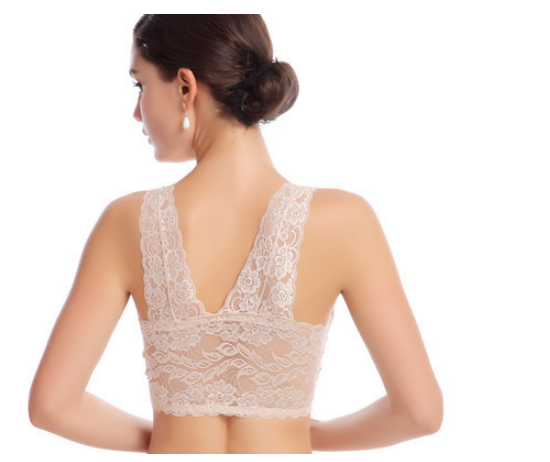 Lace Bralette, Seamless Sports Bra without Underwire