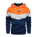 Men's Casual Sports Panel Hooded Pullover Sweatshirt | Streetwear