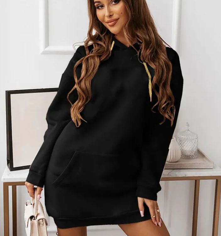 Women's Solid Color Casual Sports Hoodie Sweater | Streetwear