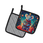 Koala Christmas Pair of Pot Holders