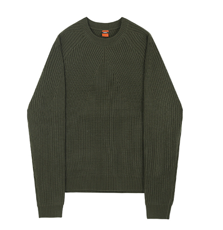 Men's Solid Color Sweater Jacket