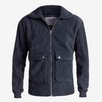 Thick Plush Jacket with Lapel for Fall and Winter
