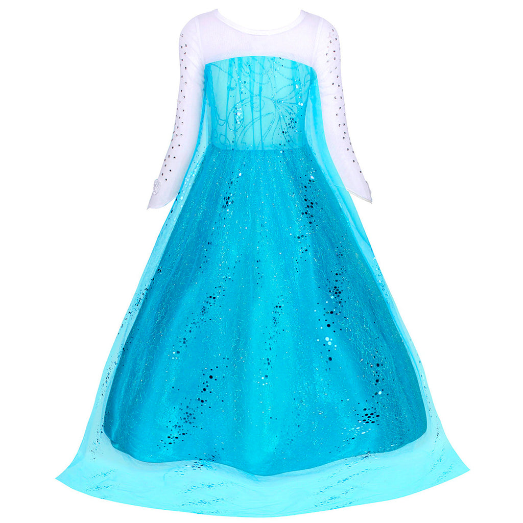 2024 Christmas Elsa Princess Dress for Girls
