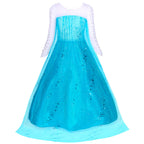 2024 Christmas Elsa Princess Dress for Girls