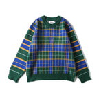 Striped Plaid Hip Hop All-Matching Sweater