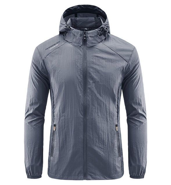 Packable Lightweight Men's Sun Protection Jacket