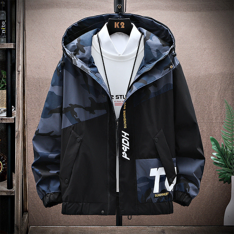 Plus Size Camouflage Workwear Jacket for Men 7XL 8XL