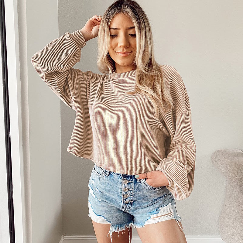 European American Leisure Drop-Shoulder Pullover | Streetwear