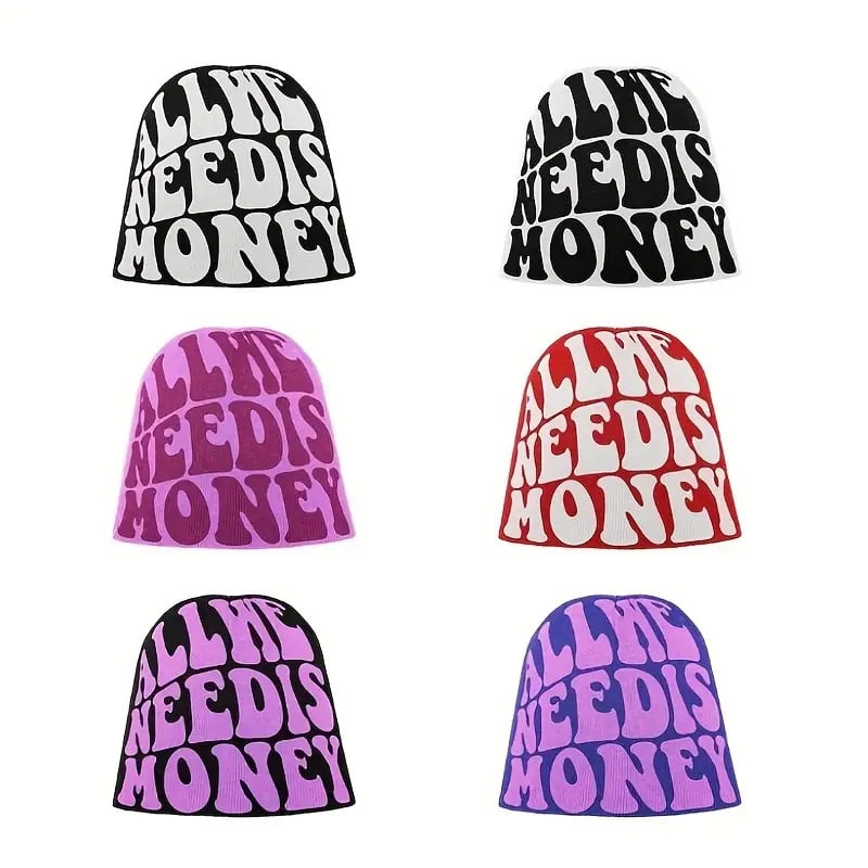 Letter Beanie Hat for Men and Women - Hip Hop Style | Embroidered Cap