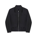 Fashionable Faux Two-Piece Suit with Lapel Coat