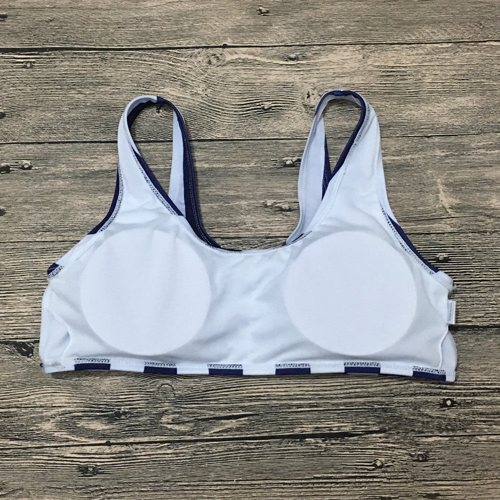 Striped Two-Piece Bikini Swimwear