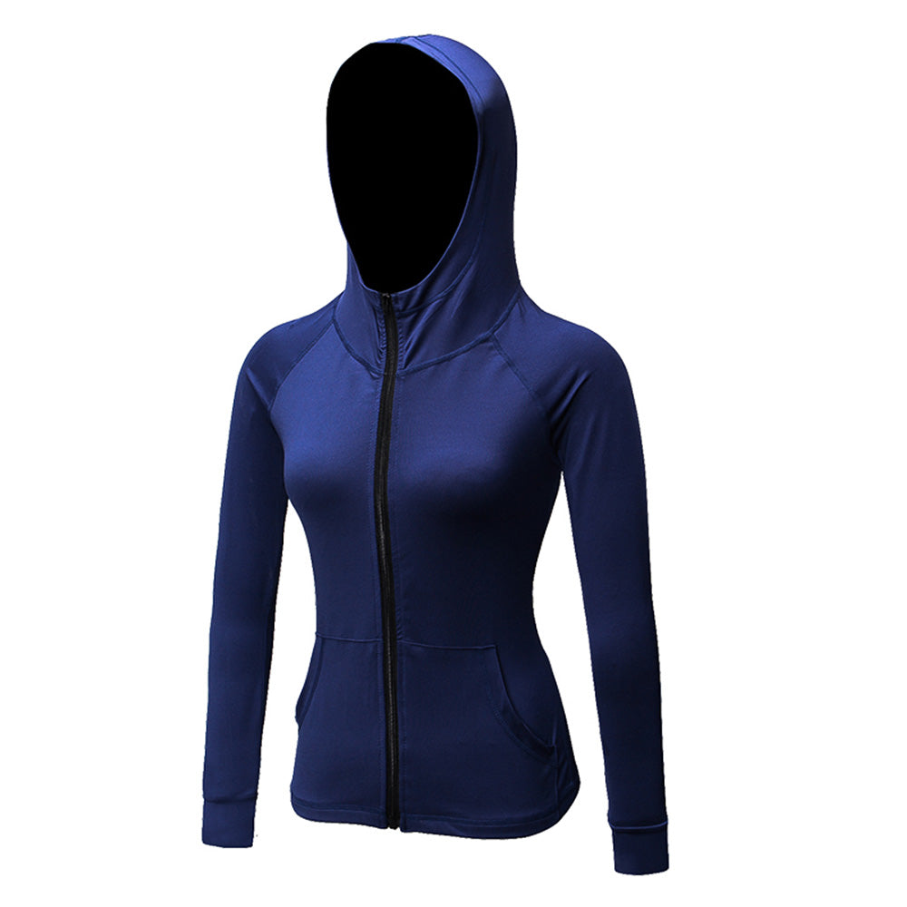 Women's Autumn Winter Fitness Jacket - Quick-Dry Hoodie | Streetwear