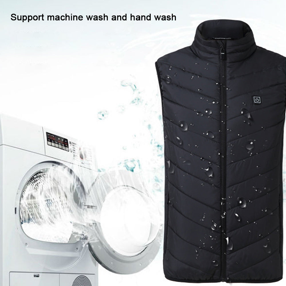 Heated Vest for Men & Women - USB Thermal Jacket (S-4XL)