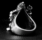Men's Ganesha Elephant God Titanium Ring