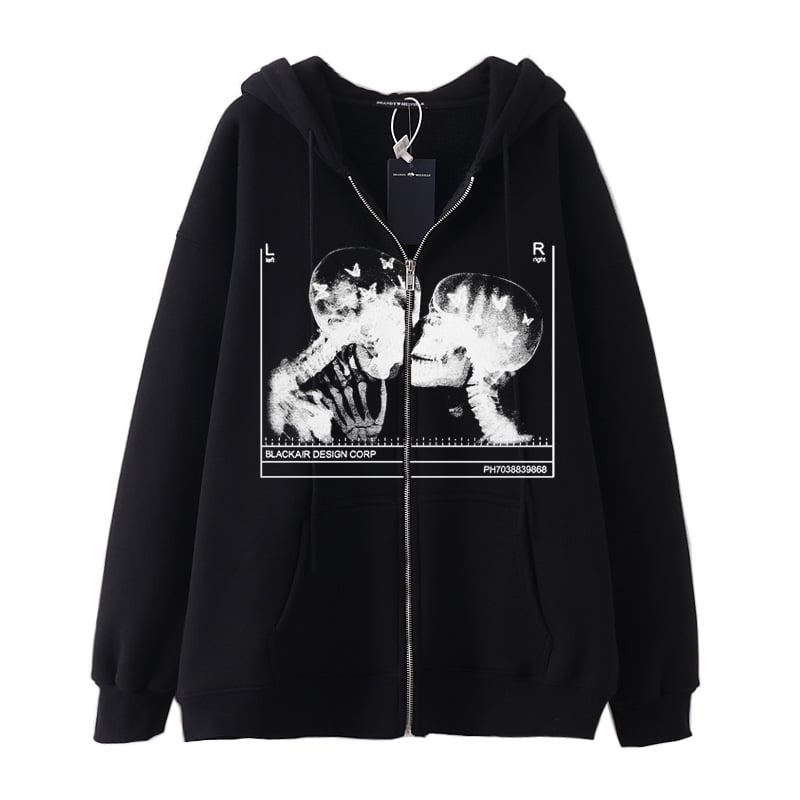 Thick Fleece Zipper Sweater for Men and Women