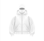 Fleece-Lined Double Hood Sweater