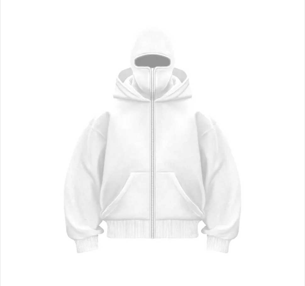Fleece-Lined Double Hood Sweater