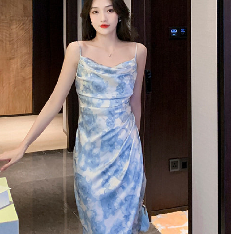 Women's Summer Sling Bag Hip Dress