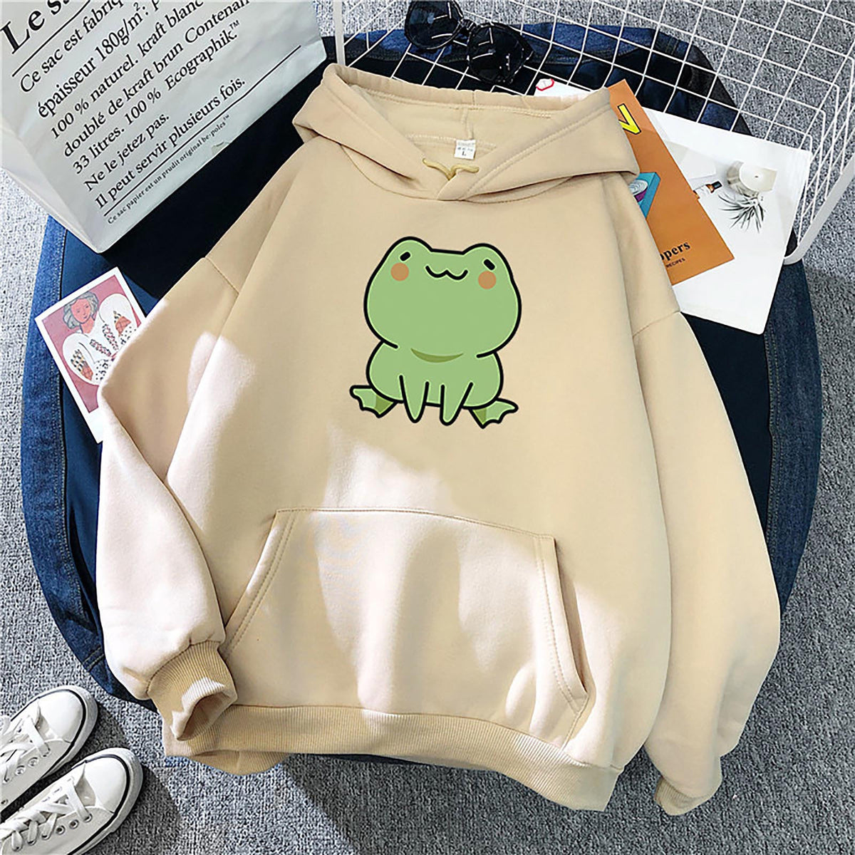 Dinosaur Pattern Hooded Sweater for Men