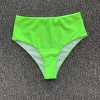 Chanshuang 2019 High-Waisted One-Shoulder Bikini Set