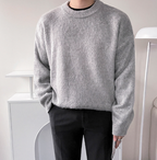 Wind-Padded Long-Sleeve Pullover Sweater | Streetwear