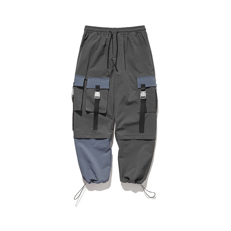Men's Stretch Drawstring Windbreaker Jacket