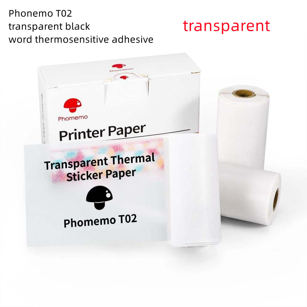 Phomemo Thermal Photo Sticker Paper, 3 Rolls