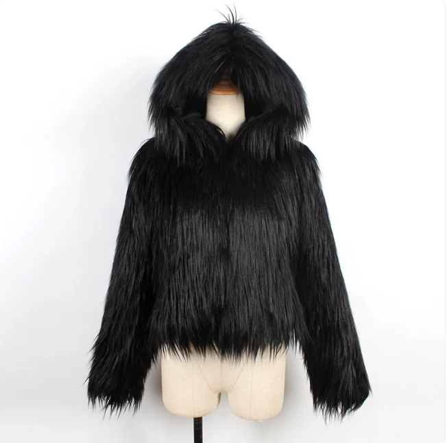Wool & Faux Fur Jacket