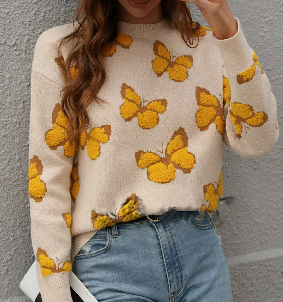 Loose Oversized Pullover Women's Sweater | Streetwear