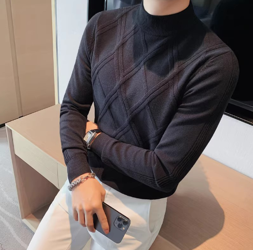 Men's Knitted Sweater (One Piece)