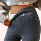 Fleece-lined High Waist Hip Lift Leggings