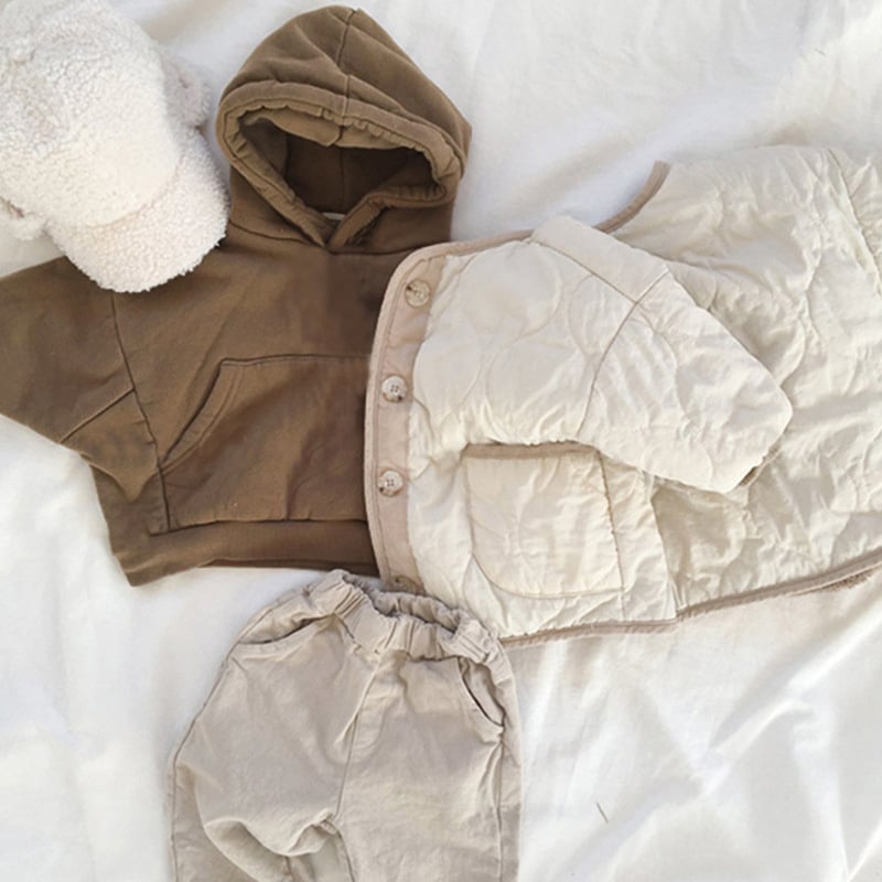 Children's Hooded Fleece Sweater with Front Pocket